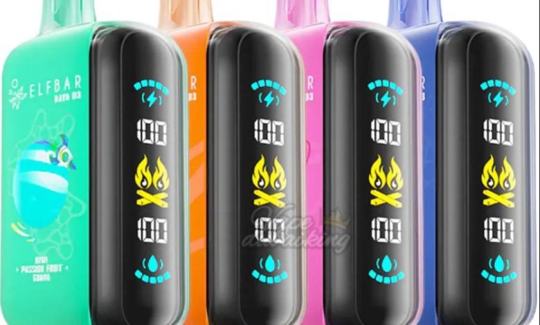 ELF BAR 25000 PUFFS DISPOSABLE VAPE – EXTENDED ENJOYMENT, MODERN DESIGN: